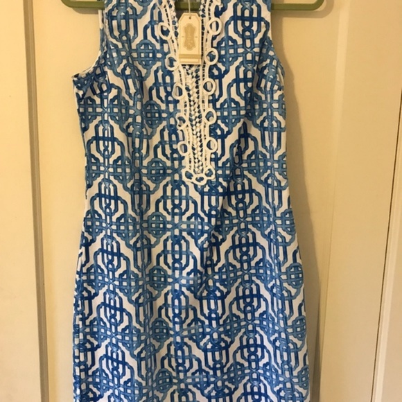 Mud Pie Sleeveless Shift Dress NWT - Picture 6 of 8